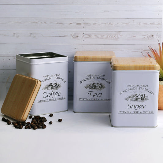 Homemade Tradition Vintage Storage Boxes | Set of 3