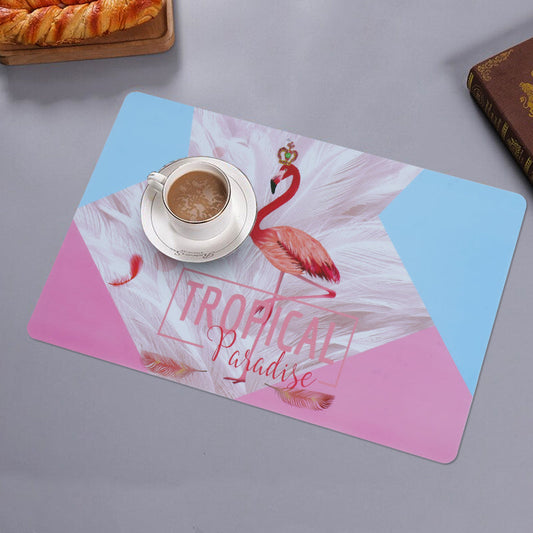 Flamingo Paradise Tablemats | Set of 6