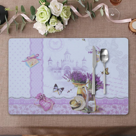 Lavender Butterfly Tablemats | Set of 6