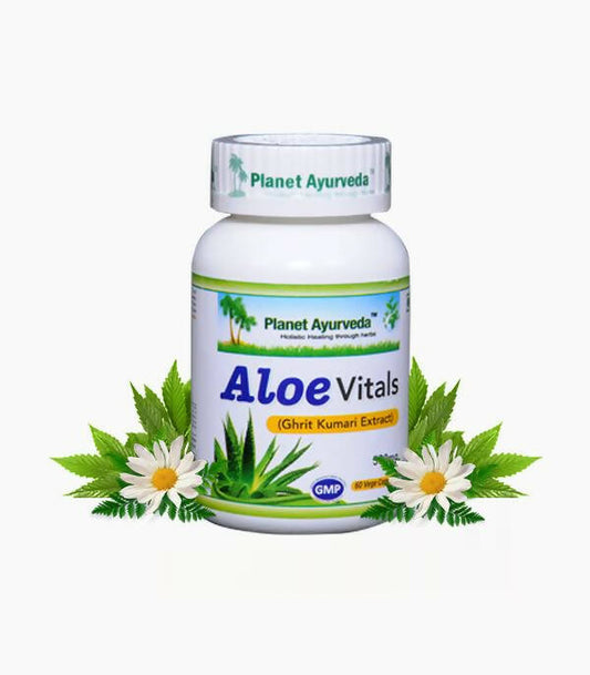 Planet Ayurveda Aloe Vitals Capsules - 60 tabs