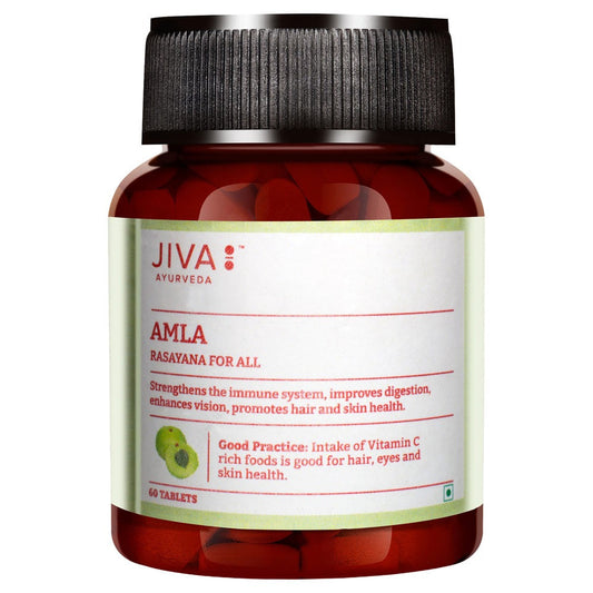 Jiva Ayurveda Amla Tablets -60 tabs - Pack of 1