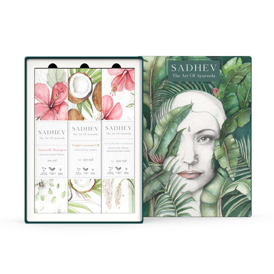 Sadhev Apah - The Hair Care Gift Box