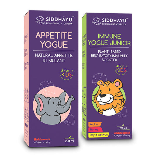 Siddhayu Appetite Yogue and Immune Yogue Junior Combo