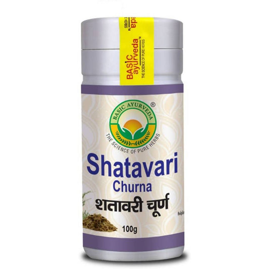 Basic Ayurveda Shatavari Churna – 100g Herbal Powder for Immunity & Women’s Health