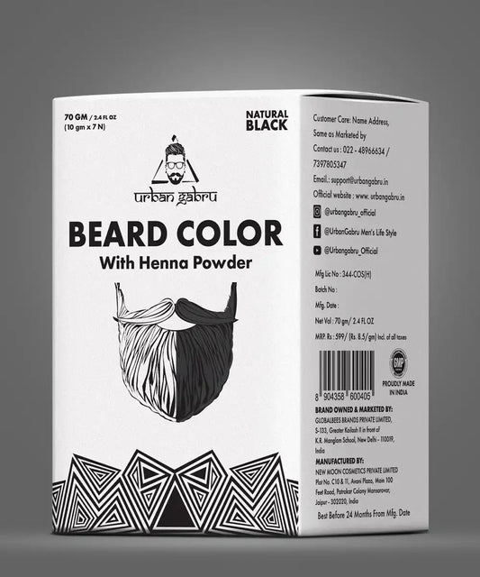 Urbangabru Beard Color - 70 gms