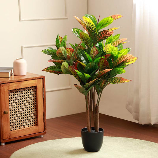 The Kusai | Croton Artificial Plant | 3ft, 4ft