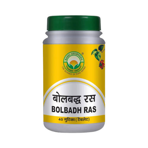 Basic Ayurveda Bolbadh Ras Tablet - 40 Tablests