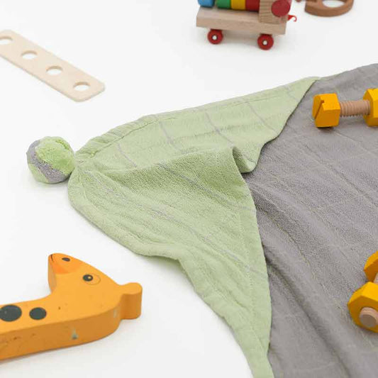 Musa Double Cloth Hooded Baby Towel | Multiple Colors