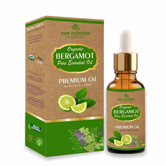 Deep Ayurveda Bergamot Pure Essential Oil (Citrus aur Bergamia) - 20 ml