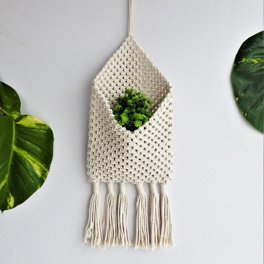 Unique Knitted Wall Hanging