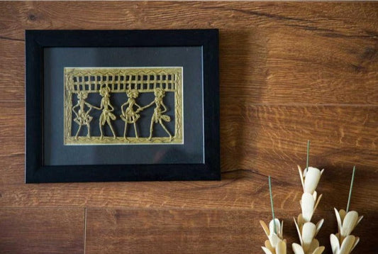 Decorative Wooden Tribal Frame | Small