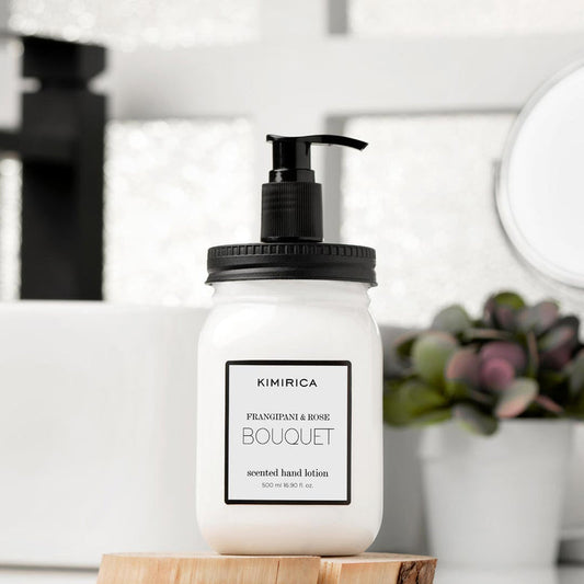 Kimirica Bouquet Frangipani & Rose Hand Lotion - 500ml