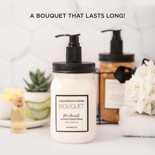 Kimirica Bouquet Frangipani & Rose Hand Lotion - 500ml