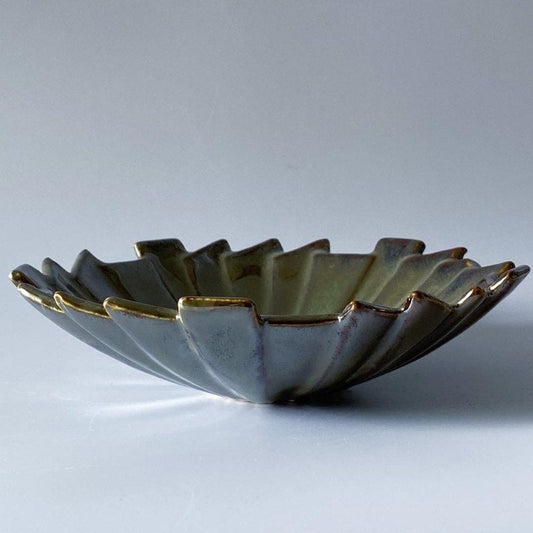 Ceramic Daintree Glazed Handcrafted Serving Bowl