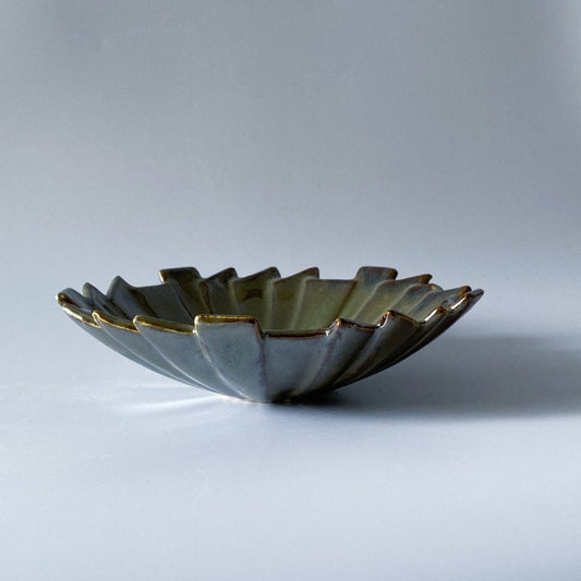 Ceramic Daintree Glazed Handcrafted Serving Bowl