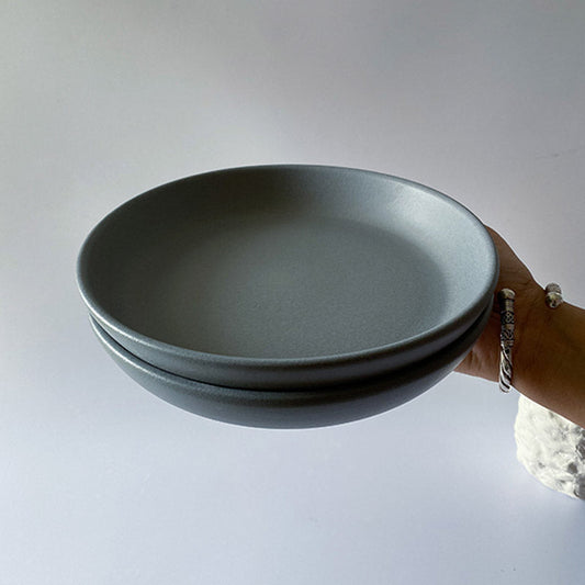 Grey Kayabe Ceramic Dish