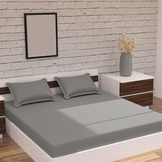 Formal Grey Bedding Set | King Size