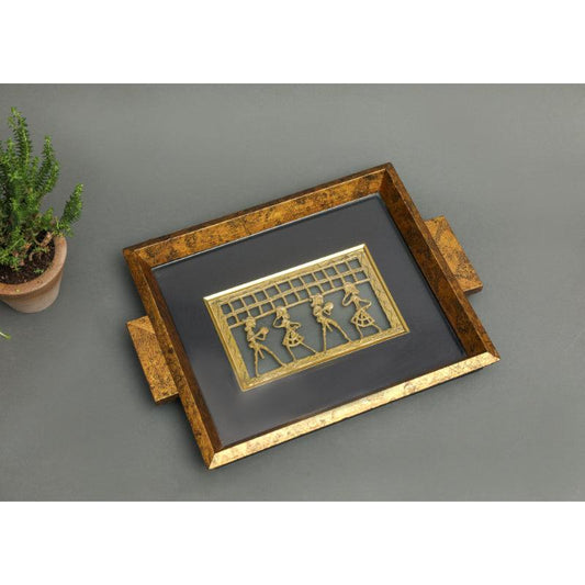 Decorative Wooden Serving Tray