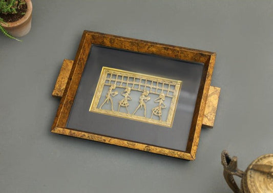 Decorative Wooden Serving Tray