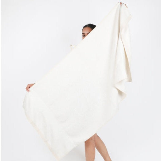 Bambusa Natural Terry Bath Towel | 28 x 61 Inches | Multiple Colors