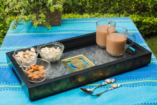 Stone Veneer Serving Tray