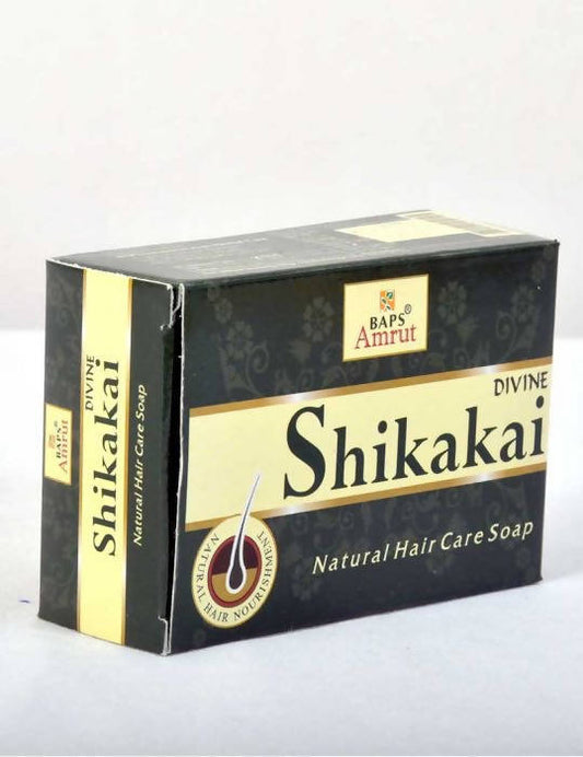 Baps Amrut Shikakai Natural Hair Care Soap - 100 gms