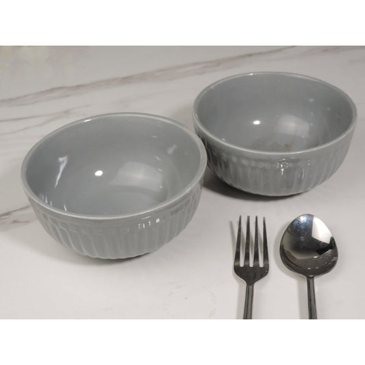 Grey Bowls | Set of 2