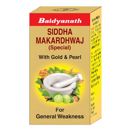 Baidyanath Siddha Makardhwaj - 10 Tablets