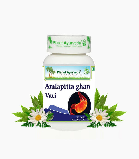 Planet Ayurveda Amlapitta Ghan Vati - 120 tabs