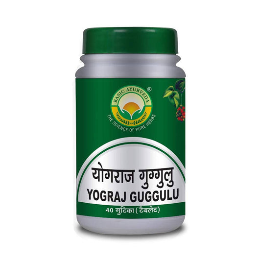 Basic Ayurveda Yograj Guggulu - 40 Tablets