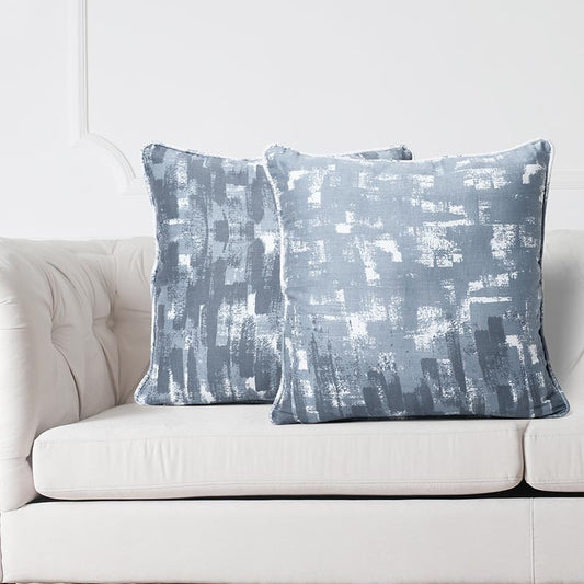 Alicia  Printed Cushion Covers | 12 x 12 Inch | Set Of 2