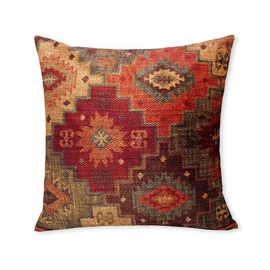 Perla  Aztec Design Cushion Covers | 16 x 16 Inch | Set Of 2