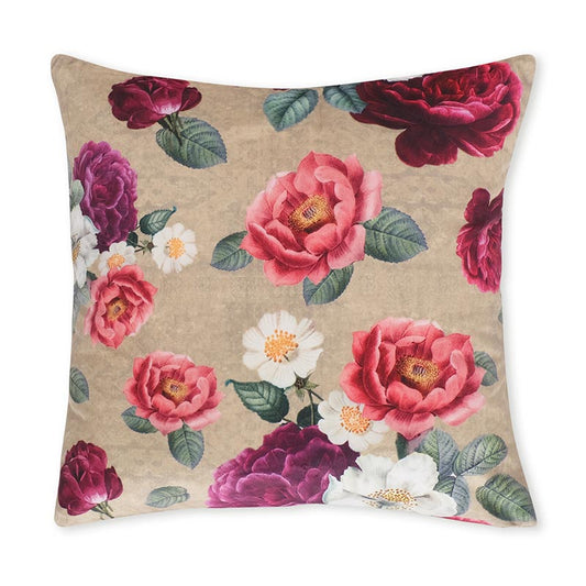 Itzel  Floral Design Cushion Covers | 16 x 16 Inch | Set Of 2