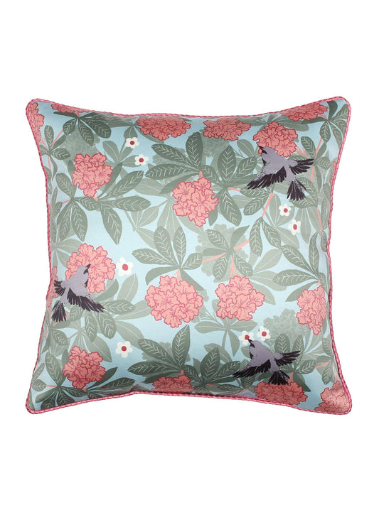 Bulbul Cushion Covers | 16 x 16 Inches | Single, Set Of 2