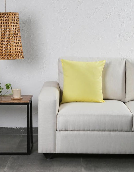 Classic Yellow Cushion Cover