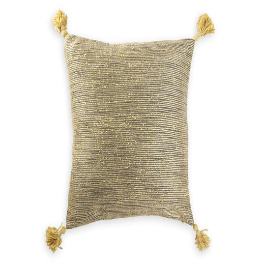 Tuscany Handwoven Metallic Cushion Cover