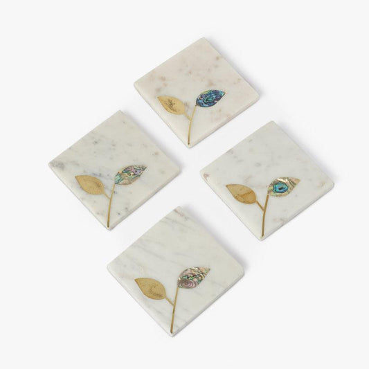 Classic Marble Coasters | Set of 4 | Multiple Designs