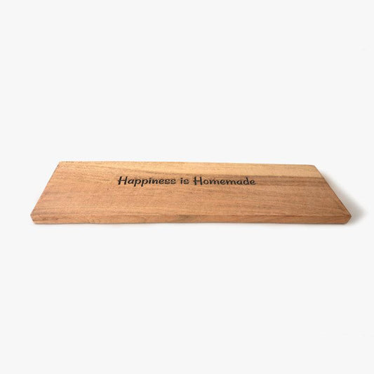 Scripted Wooden Chopping Board