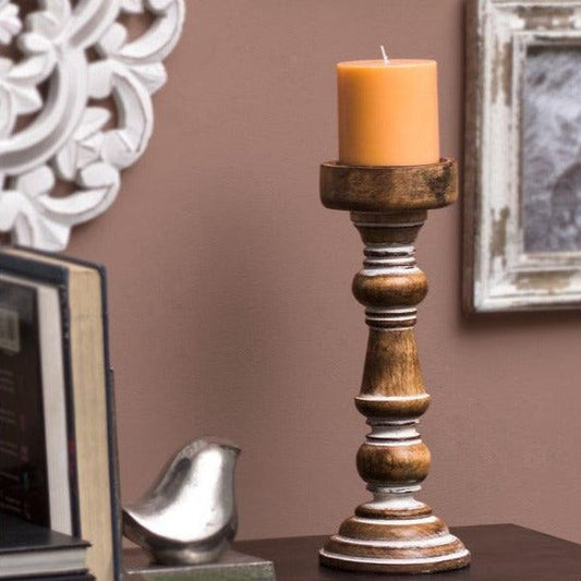 Wooden Candle Stand | Multiple Designs