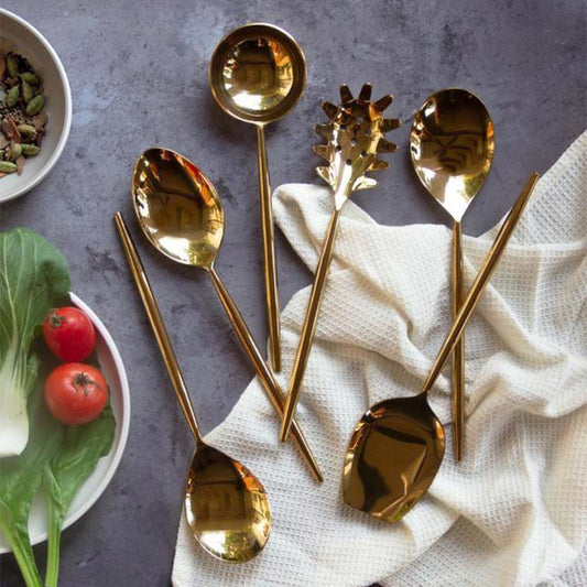 Aurum Serving Spoon | Set Of 6