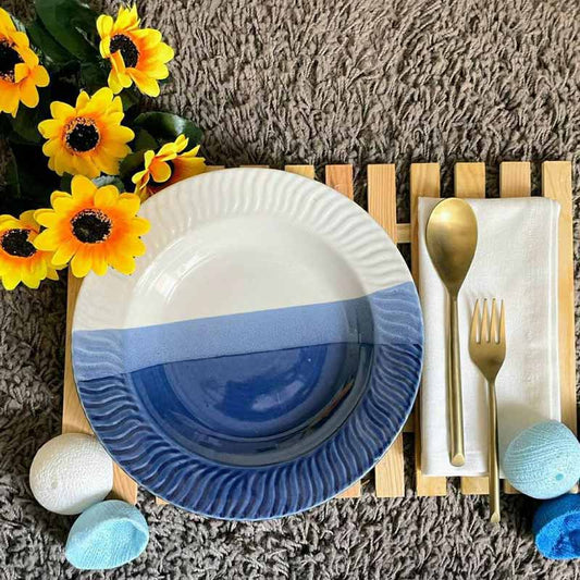 Elegante BlueBird Pasta Plate | Single