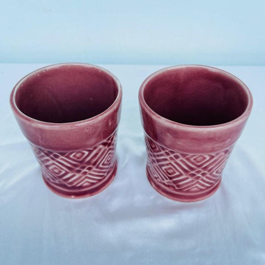 Althia Pink Kulhar | Set of 2