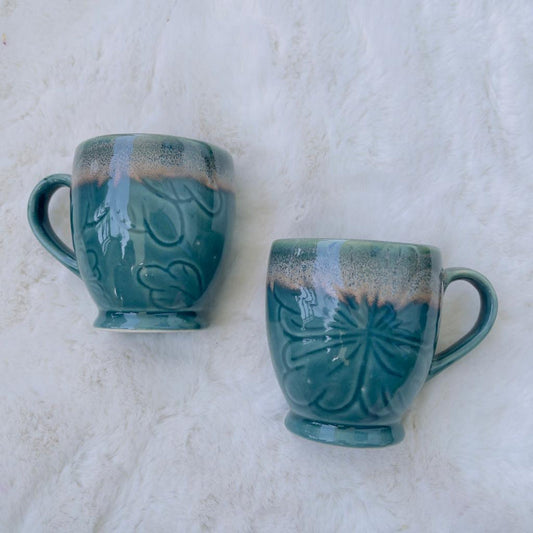 Butteryfly Coffee Mugs | Set of 2