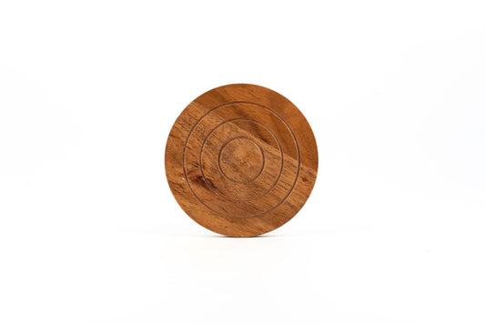 Wooden Concentric Coaster | Set of 6