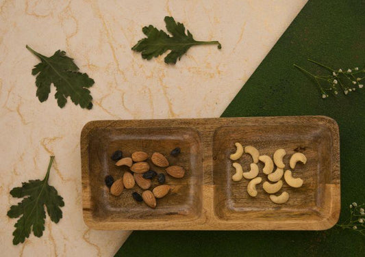 Wooden Condiment Bowl