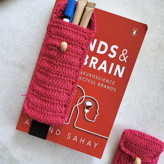 Severo Crochet Desk Organiser | Single | Multiple Colors