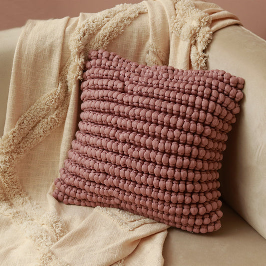 Knotted Cushion Cover | 18X18 Inches