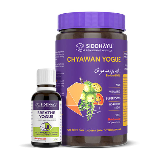 Siddhayu Chyawan Yogue and Breathe Yogue combo