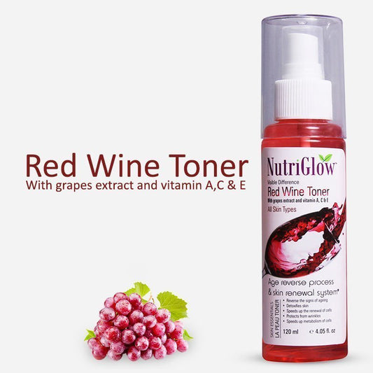 NutriGlow Red Wine Toner - 500 ml