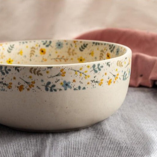 Chrysanthemum Serving Bowl